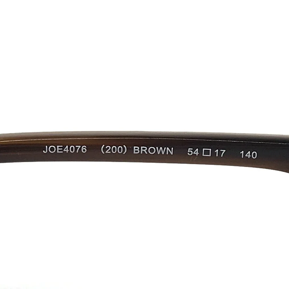 Joseph Abboud Eyeglasses Frames JOE4076 200 BROWN Rectangular Half Rim 54-17-140